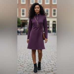 Athleta Deep Drive A-Line Dress